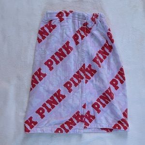 VS PINK brand Wrap Towel OS